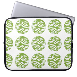 Zebra Print Polka Dots Electronics Sleeve