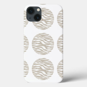 Zebra Print Polka Dots iPad BT Case