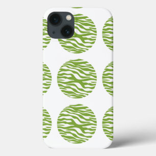 Zebra Print Polka Dots iPad BT Case