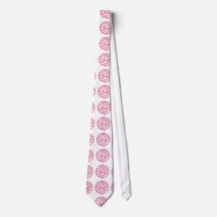 Zebra Print Polka Dots Tie