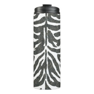Zebra print Thermal Tumbler