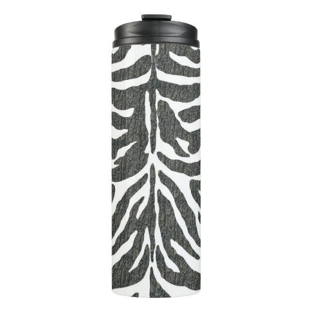 Zebra print Thermal Tumbler (Front)