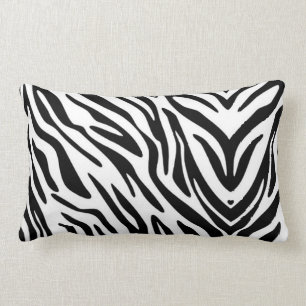 ZEBRA PRINT THROW PILLOW