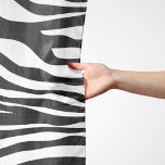 Zebra Print, Zebra Stripes, Black And White Scarf<br><div class="desc">Elegant,  stylish and sophisticated zebra pattern in black and white colour. Modern and trendy gift,  perfect for the animal print lover in your life.</div>