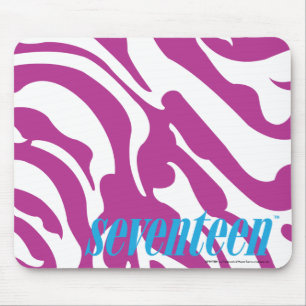 Zebra Purple Mouse Pad