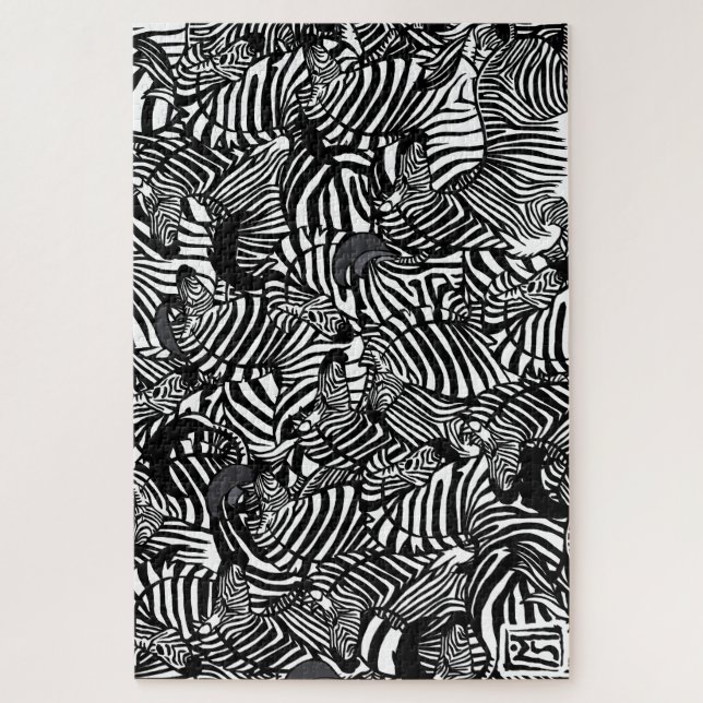 Zebra Puzzle (Vertical)
