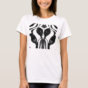 Zebra Roschach T-Shirt