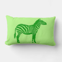 Zebra - Shades of Lime Green