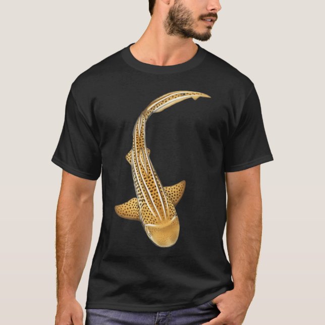 Zebra Shark T-Shirt (Front)