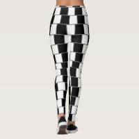 Zebra Skeleton Dazzle Leggings