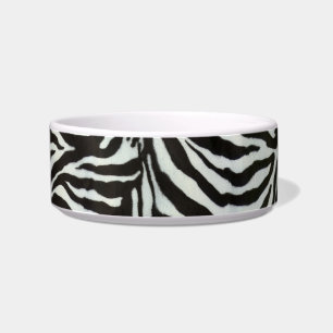 Zebra Skin Camouflage Texture Bowl