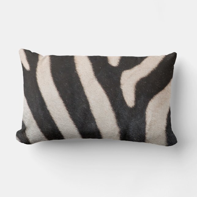ZEBRA SKIN LUMBAR PILLOW (Front)