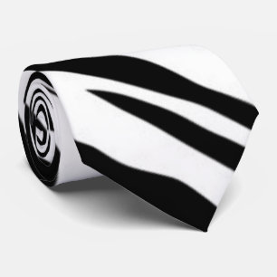 Zebra Skin Pattern Tie