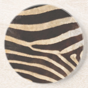 Zebra Skin Print Coaster