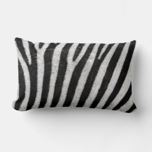 Zebra Skin Print Lumbar Pillow