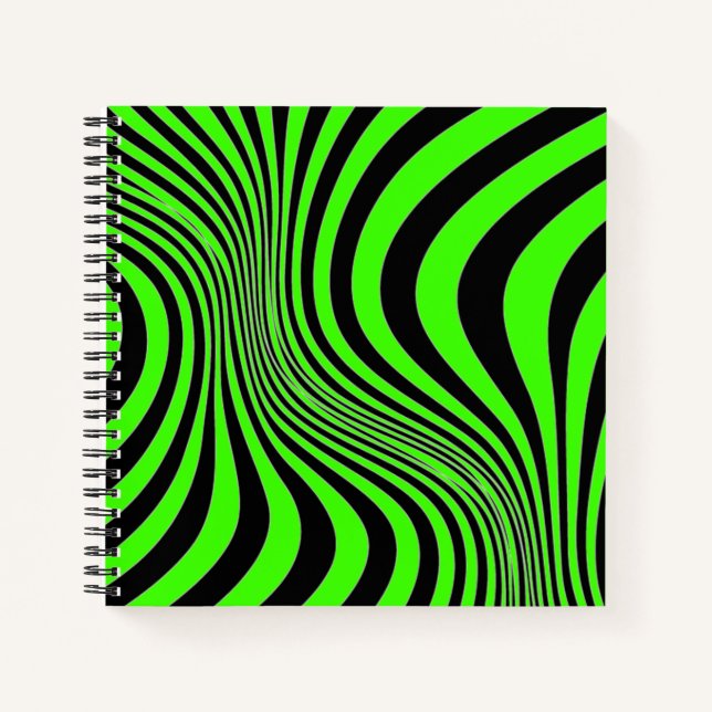 Zebra Skin Print Texture Pattern Notebook (Front)