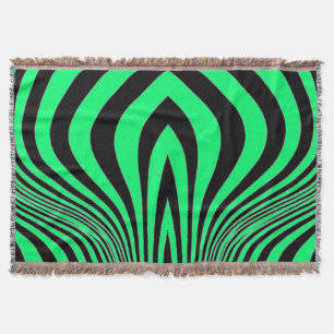 Zebra Skin Print Texture Pattern Throw Blanket