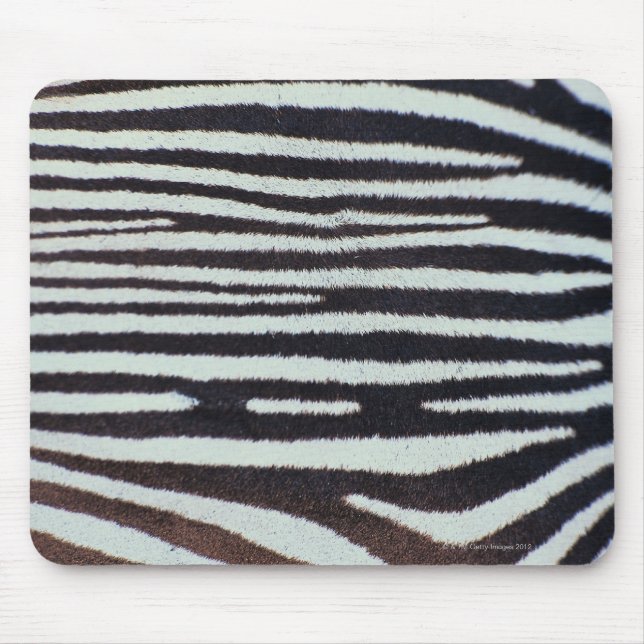Zebra skin surface mouse pad (Front)