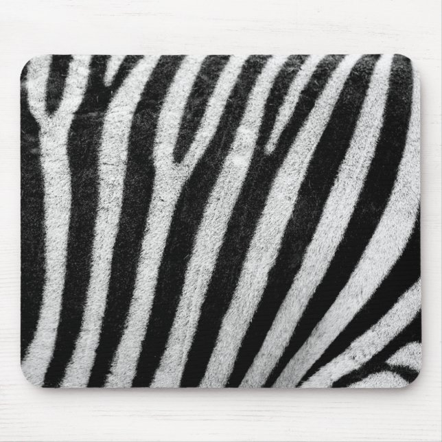 zebra skin texture mouse pad (Front)