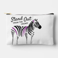Zebra Stand Out From the Crowd Quote