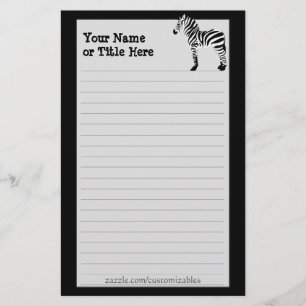Zebra Stationary Stationery