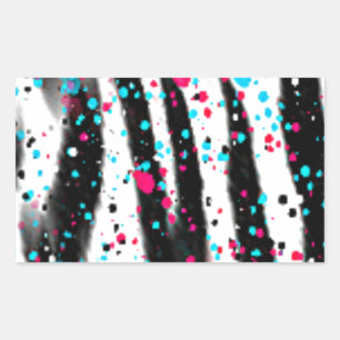 Zebra Sticker
