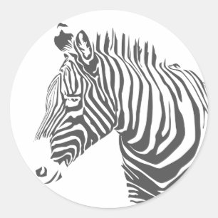 Zebra Sticker