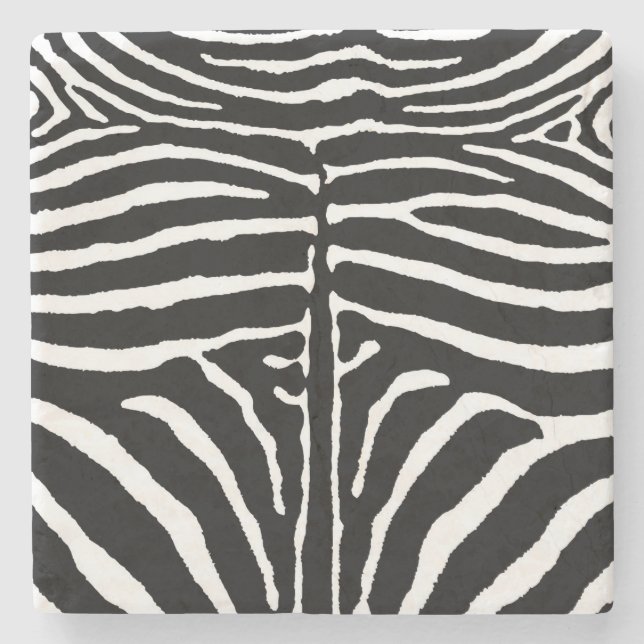 Zebra Stone Coaster (Front)