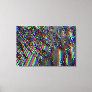 Zebra strip - Urban 0366 Canvas Print