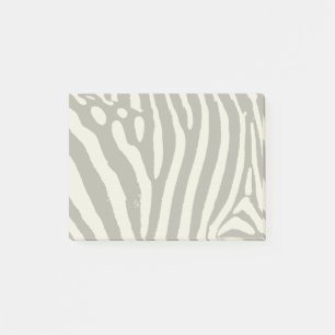 Zebra Stripe Animal Print Pattern Post-it Notes