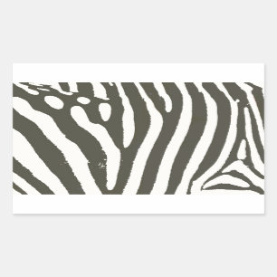 Zebra Stripe Animal Print Pattern Sticker
