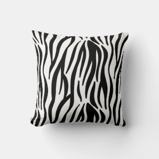 Zebra Stripe Pattern Pillows