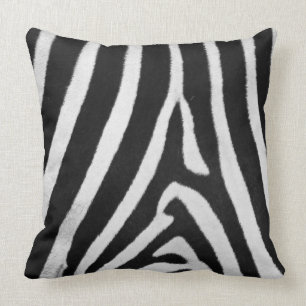 Zebra Stripe Throw Pillow