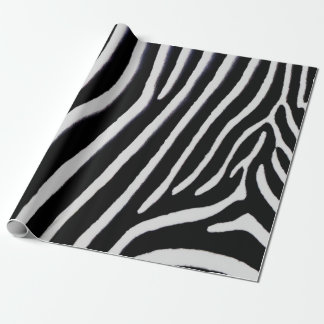 Zebra Stripe Wrapping Paper