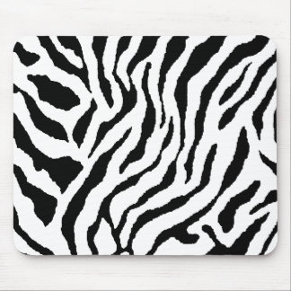 Zebra Striped Mousepad