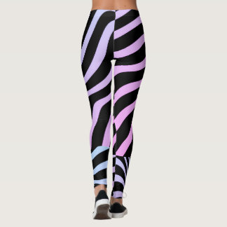 Zebra Stripes - 3D Zebra Women Leggings