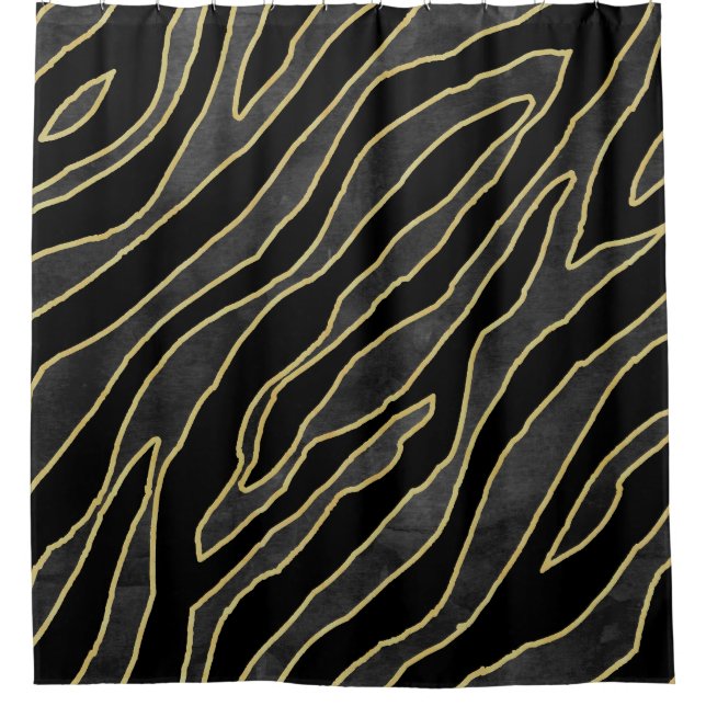 Zebra Stripes: Abstract Monochrome Seamless. (Front)