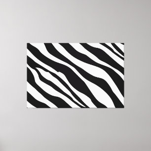 Zebra Stripes Art Moderne Toile