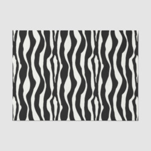 Zebra stripes - Black and White Tissue Paper