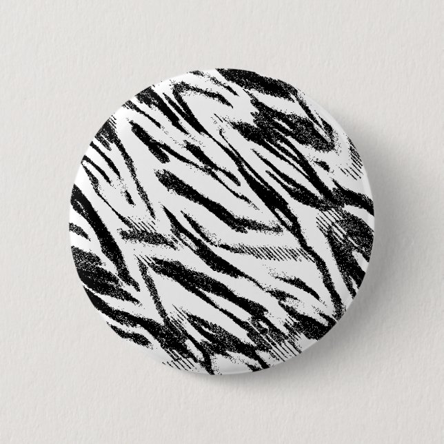 Zebra Stripes Button (Front)