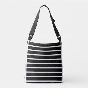 Zebra Stripes Crossbody Bag