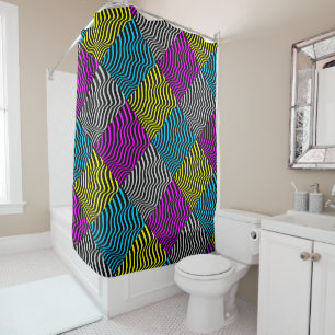 Zebra Stripes - Geometric Pattern Abstract Art 3D