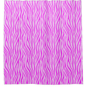 Zebra Stripes in a Powder Pink Safari Print