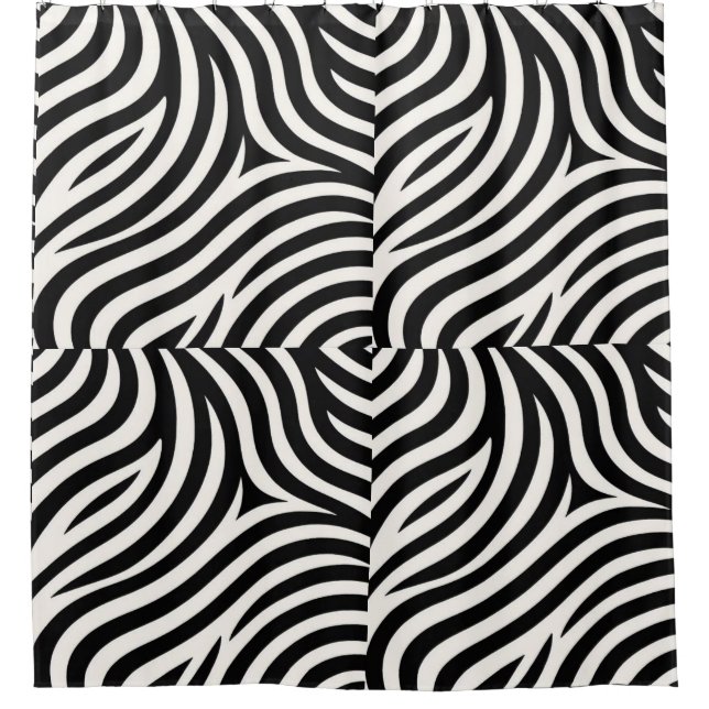 Zebra Stripes Modern Print  (Front)