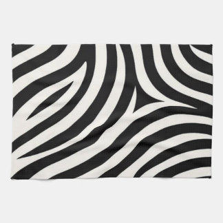 Zebra Stripes Modern Print Kitchen Towel