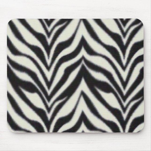 zebra stripes mouse pad (Front)
