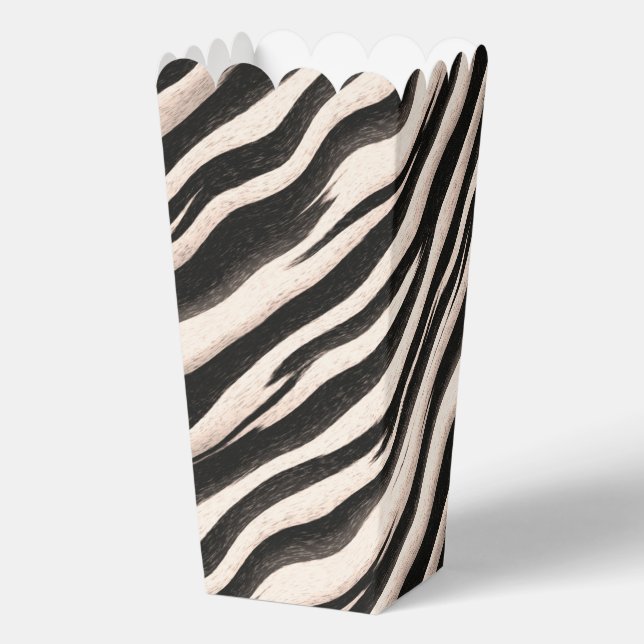 ZEBRA Stripes - Pattern 2 Favor Box (Back)