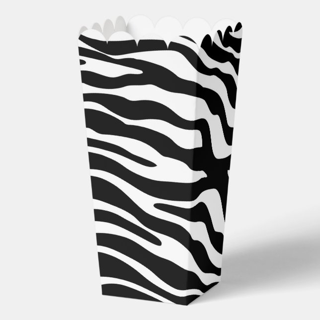 ZEBRA Stripes - Pattern 3 Favor Box (Back)