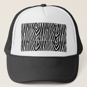 Zebra Stripes Pattern Thunder_Cove Trucker Hat
