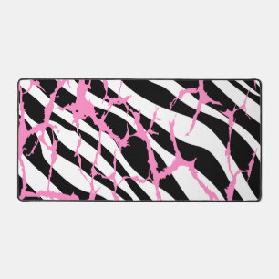 Zebra Stripes rose Grunge moderne Canvas Art
